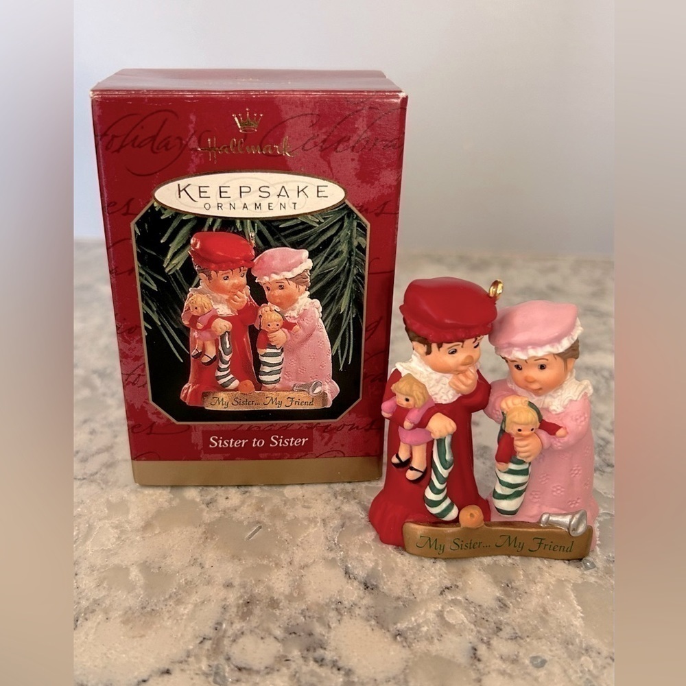 Hallmark Keepsake Sister to Sister 1999